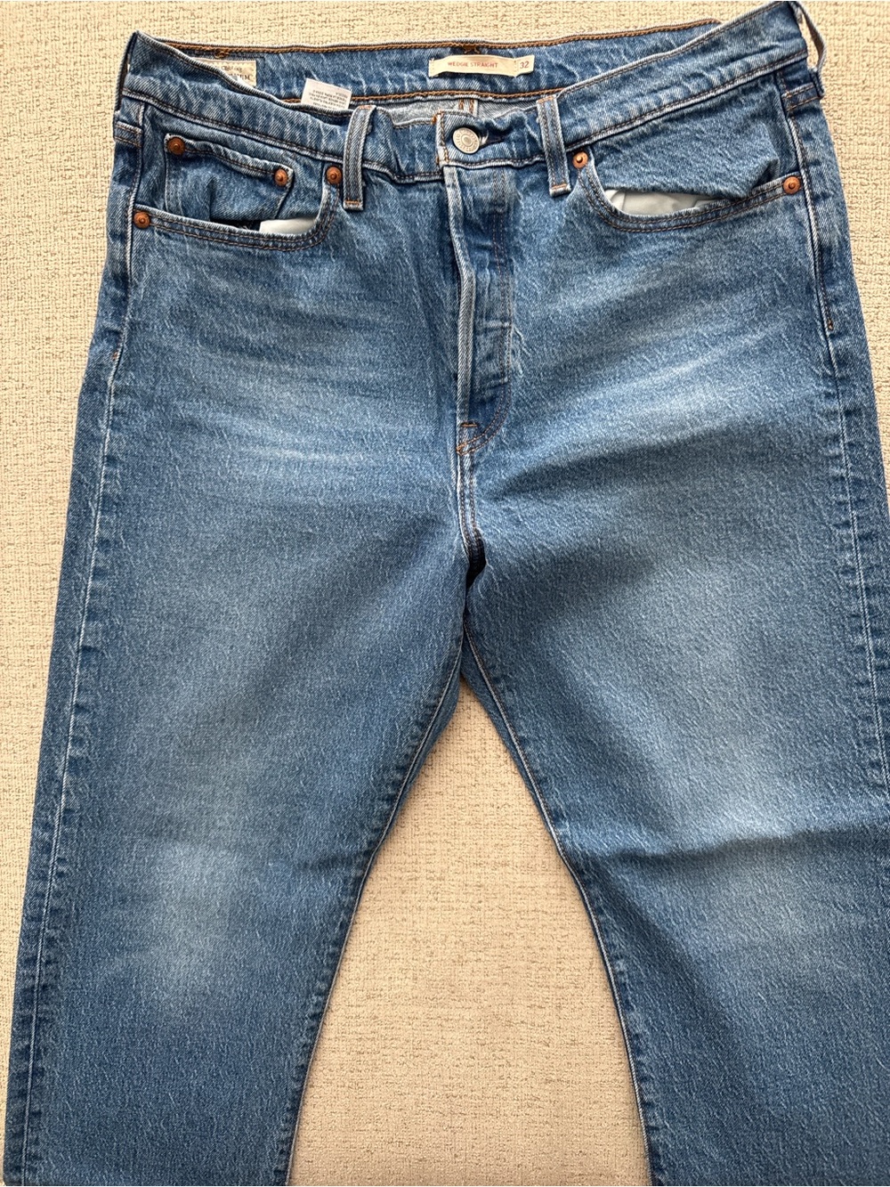 Levi's Blue Straight Women's Jeans